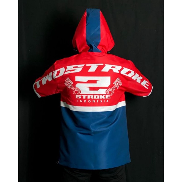 ✅ [WAERPROOF] JAKET VINTAGE 2 STROKE 2STROKE  INDONESIA
