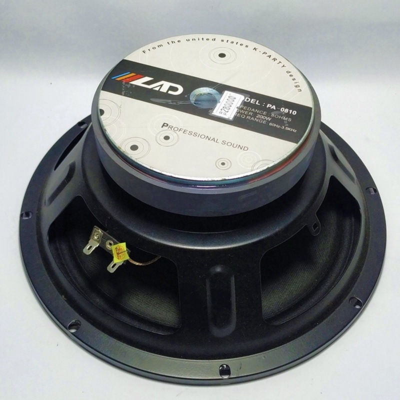 SPEAKER LAD 10 INCH PA-0810 MB
