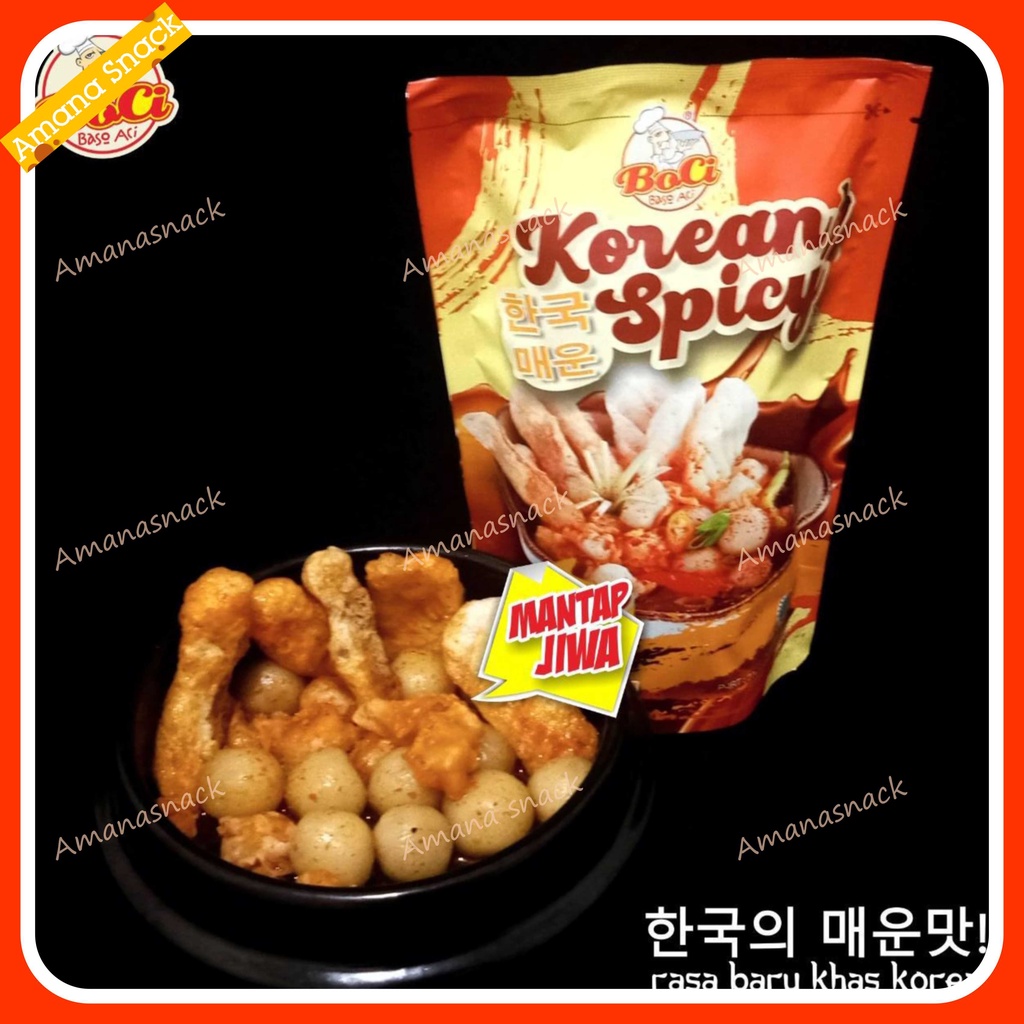 BOCI KOREAN SPICY - boci mantap jiwa best seller pedas seuhah