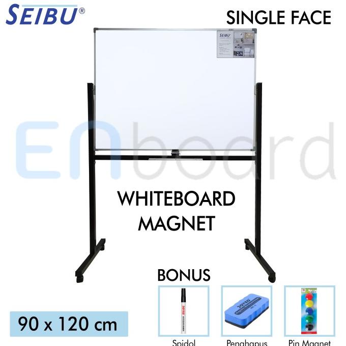 

Discount Papan Tulis Whiteboard Standing Magnet Single Face Seibu 90 x 120 cm /ALAT TULIS AESTHETIC/ALAT TULIS SEKOLAH/ALAT TULIS SET/ALAT TULIS LENGKAP/ALAT TULIS ANAK/ALAT TULIS LUCU