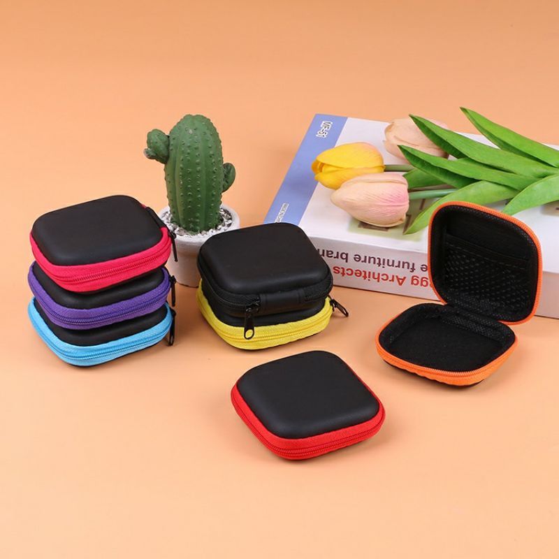 KD1 Dompet Penyimpanan Serbaguna / Dompet Charger Mini / Pouch Penyimpanan Headset / Pouch Cable Data / Pouch Multifungsi / Pouch Penyimpanan Flashdisk / Travel Pouch Case Organizer / Kotak Penyimpanan Serbaguna