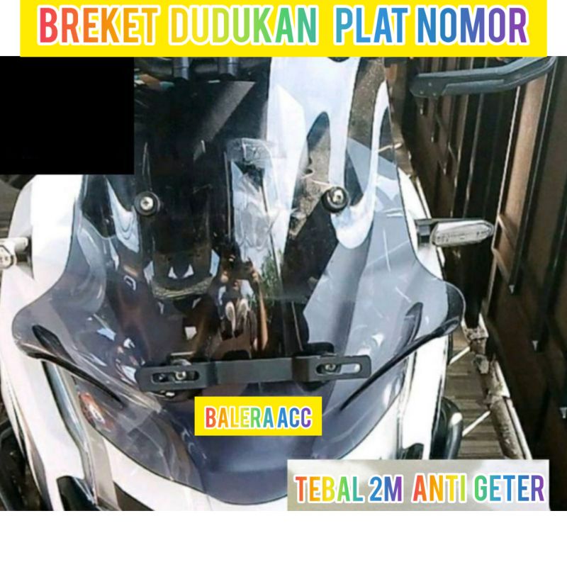 Breket Dudukan Plat Nomor Depan Honda ADV 160 PCX 160 &amp; PCX 150