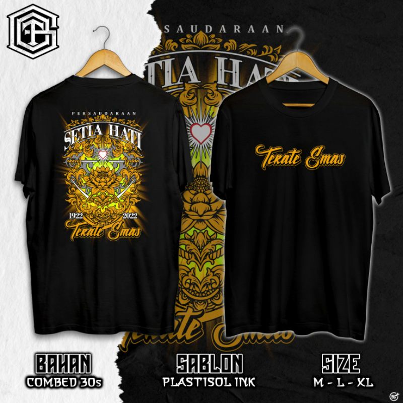 KAOS DISTRO NEW TERATE EMAS PSHT