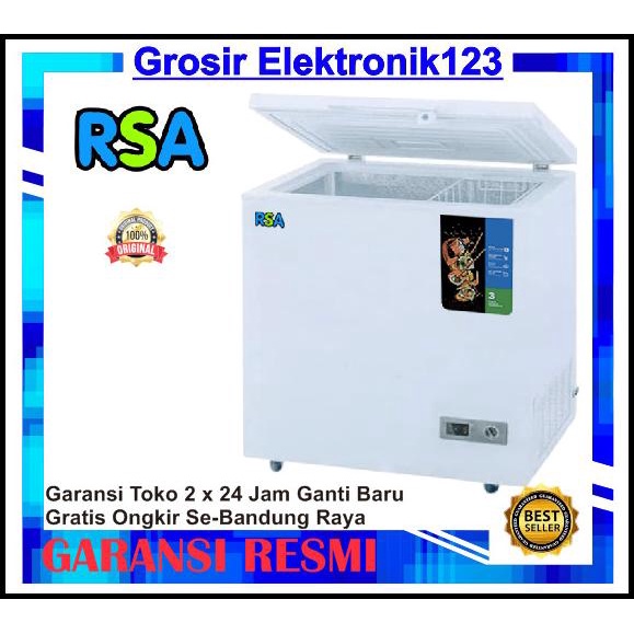 Promo Chest Freezer Rsa Cf 210 Box 200 L Lemari Pembeku 200 Liter