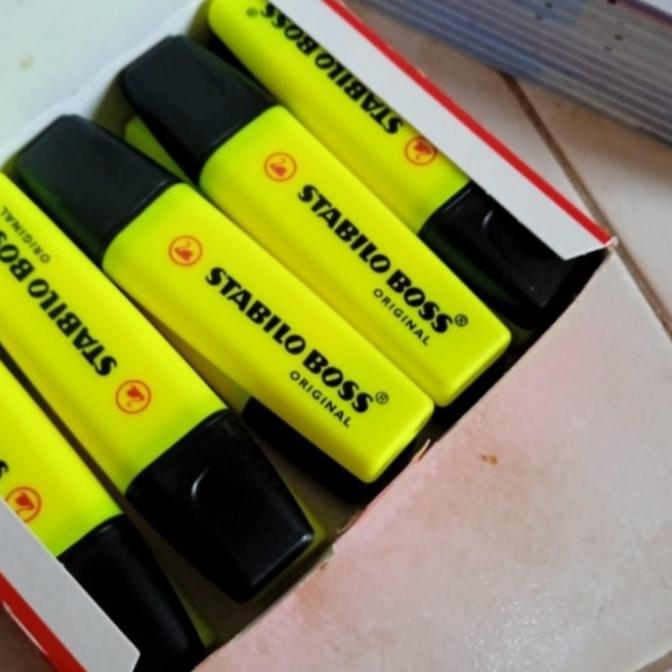 

Stabillo boss original..harga 1 pack isi 10 pcs