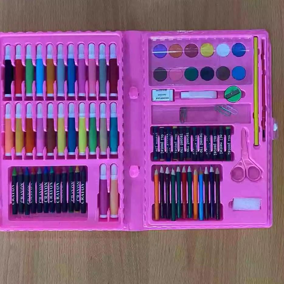 

PRODUCT TERLARIS Stationery set pensil crayon cat air perlengkapan sekolah menggambar anak isi 86 [ 500GR ] ❂ 857