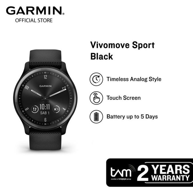 Garmin Vivomove Sport - Black