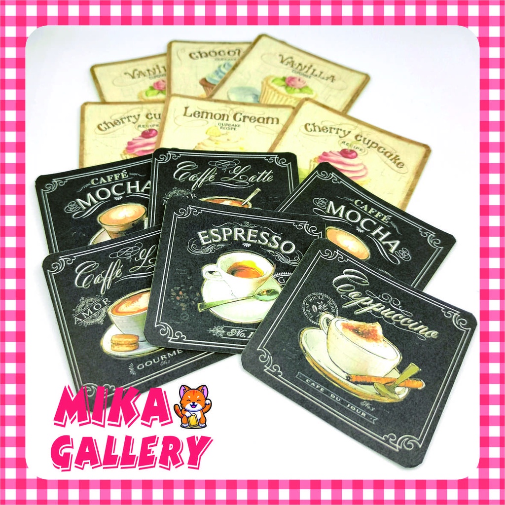 

Sticker Cupcake & Coffee Stiker Lucu Scrapbook Murah