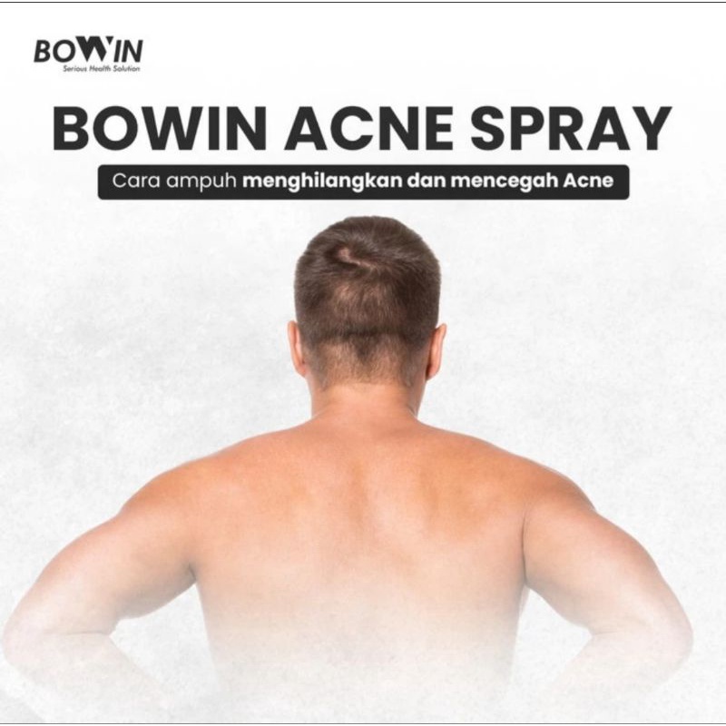 Bowin Back &amp; Chest Acne Spray (Maskne Centella Asiatica&amp;Allantion) 75ml