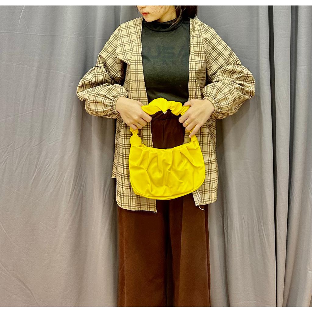 KIYOWO OUTER MOTIF-COKLAT VINTAGE