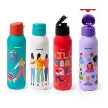 Botol Minum 750ml Tupperware // Millenial Fancy Bottle Tupperware 750ml // Botol Tupperware // Botol