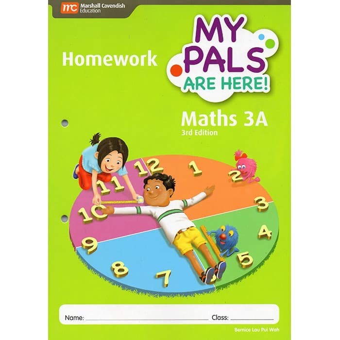 Sbi My Pals Are Here Math Homework 3A (3Rd Edition)