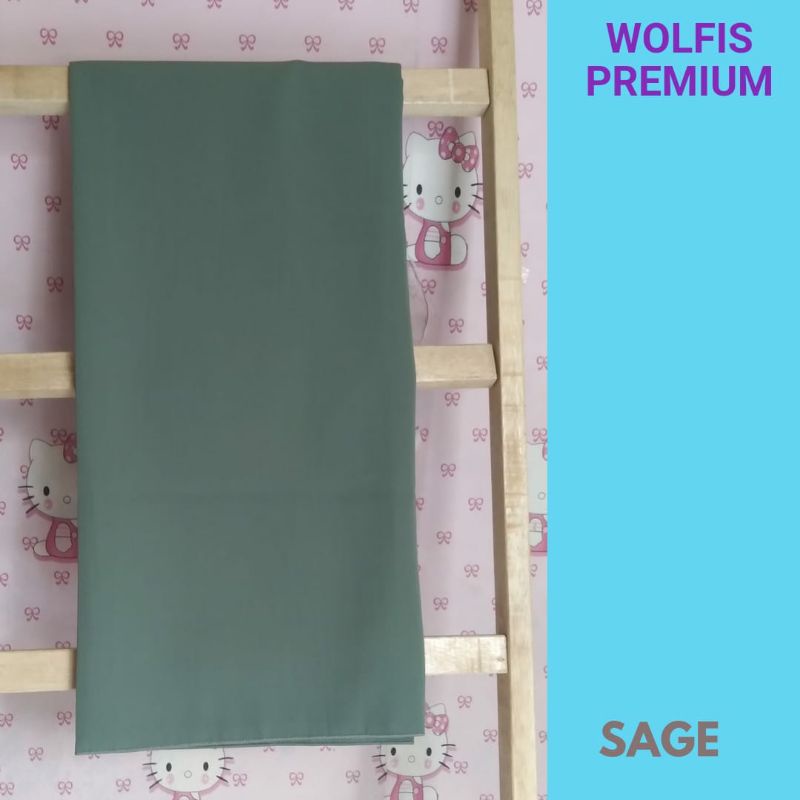 Jilbab Kerudung Segi Empat Syari Jumbo Wolfis Premium Honi Hijab Fashion 120x120 130x130 150x150