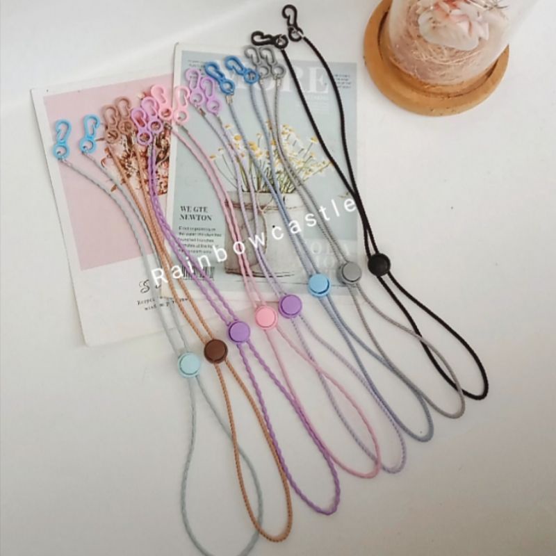 Strap masker | konektor masker 2in1 polos