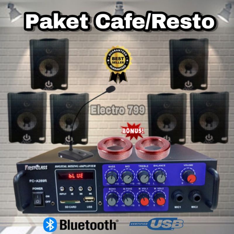 paket Sound System Cafe/Resto