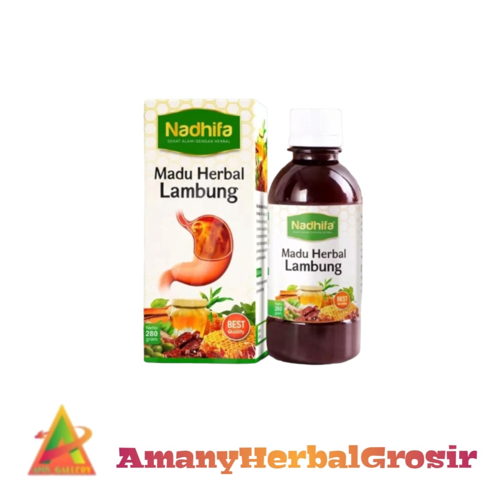 Madu Sehat Lambung - Madu Herbal Lambung Nadhifa 280Gram Original