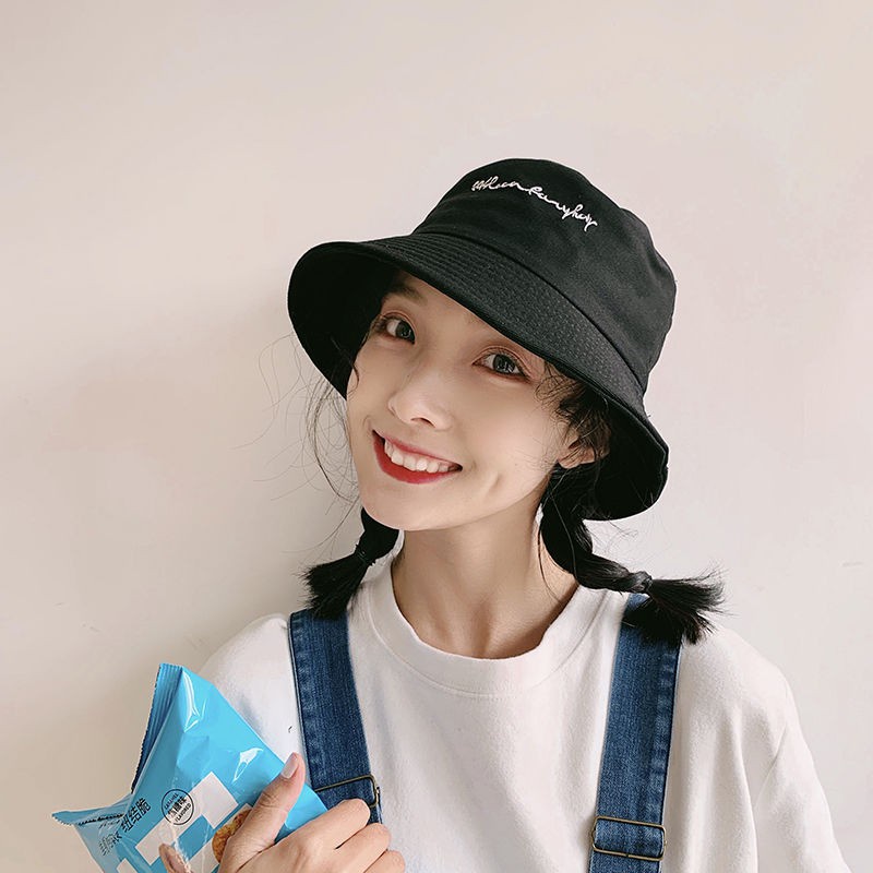 Topi bucket Pria / wanita Gaya Kasual Korea Untuk Musim Panas