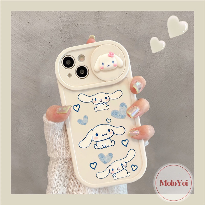 Soft Case Tpu Motif Kartun Cinnamoroll 3D Cover IPhone 7 Plus XR 11 13 12 Pro Max 11 Pro Max X XS Max 8 Plus