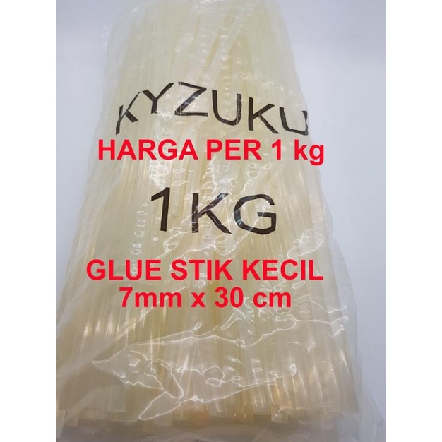 

lem stik glue gun kecil per 1 kg 30cm x 7mm / glue gun / hot gun