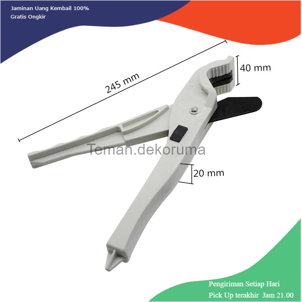 TD - PR Letianxin Gunting Pemotong Pipa Pipe Tubing Cutter 16-32 mm - PR16