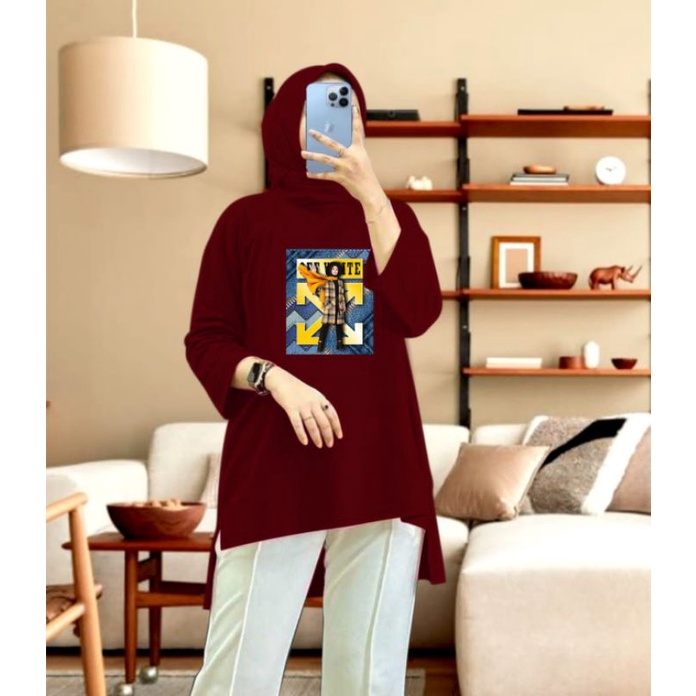 TUNIK WOMEN FASHION BASIC L XL XXL