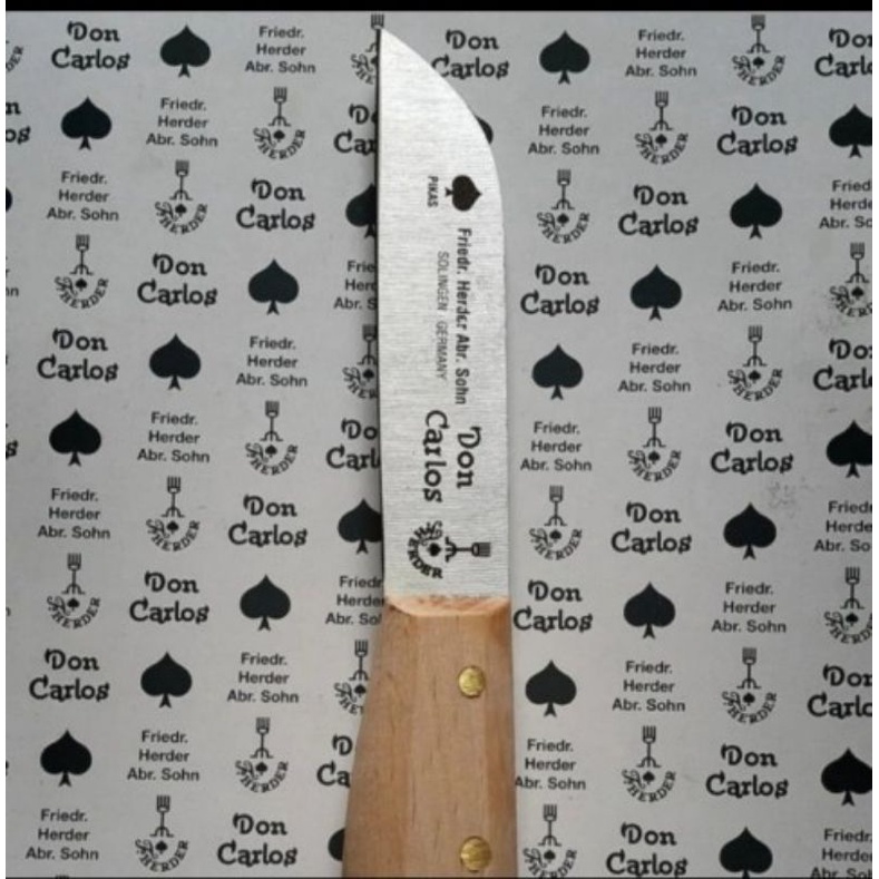 Pisau Cap Garpu 4 inch 0317 Pikas Don Carlos Original Solingen Germany