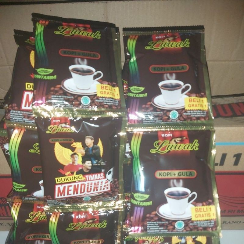 Kopi luwak hitam 10sachet @25gram