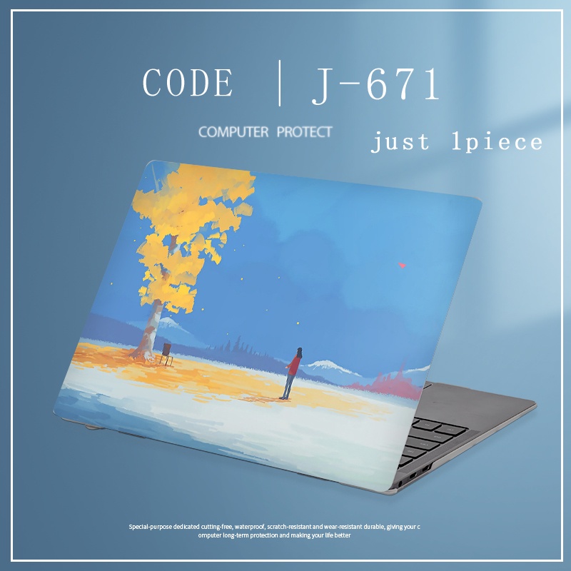 1pc Universal Bebas Potong COD Laptop Decals Colorful Marbel Laptop Decor Sticker Skin Untuk ASUS VIVOBOOK15 K505B X505 A55V A456U A455L K43 A43 Full Cover Sticker