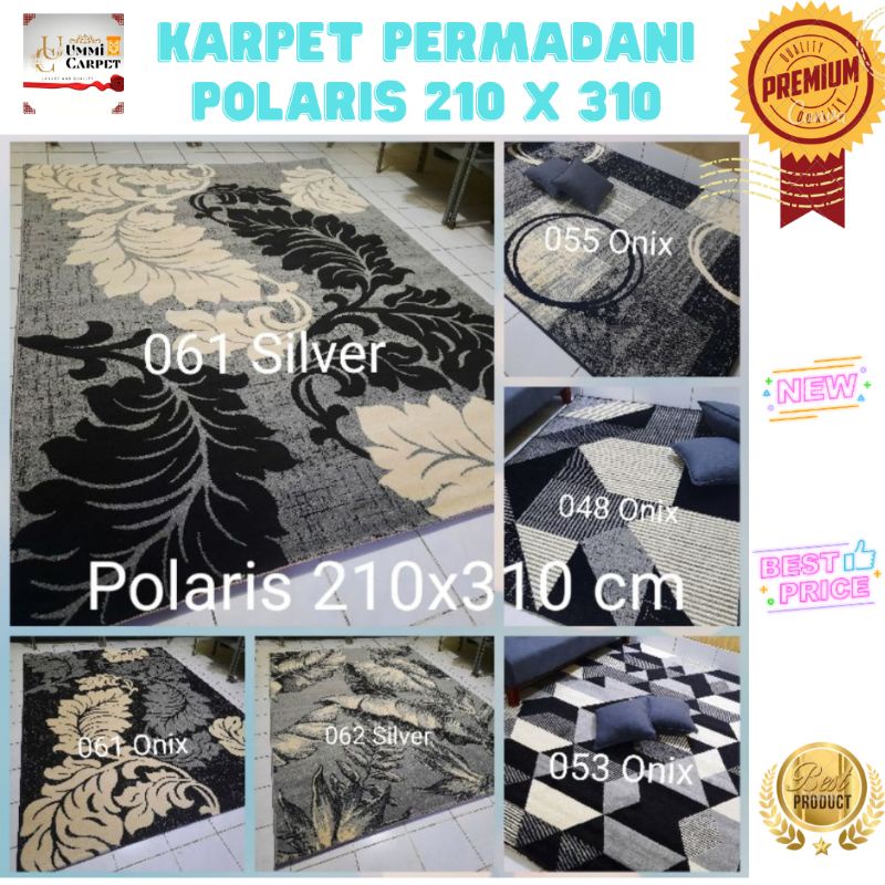 Minimalis karpet polaris 210x310 karpet permadani tebal premium