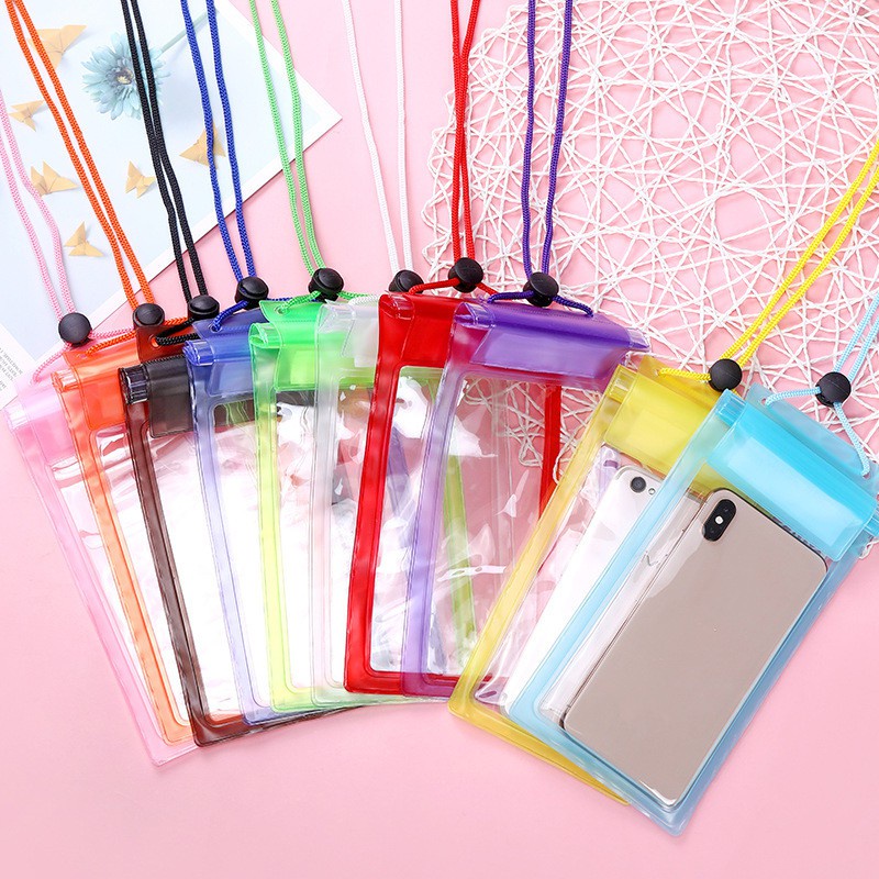 Waterproof Case 6,3inch / Sarung Hp Anti Air Pouch Bag Universal Handphone Foto Dalam Cover Tahan