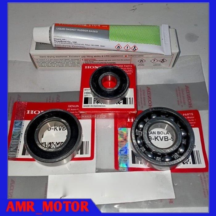 Bearing/Laher Gardan isi 3 pcs Vario 110 Karbu/Beat Karbu/Scoopy karbu