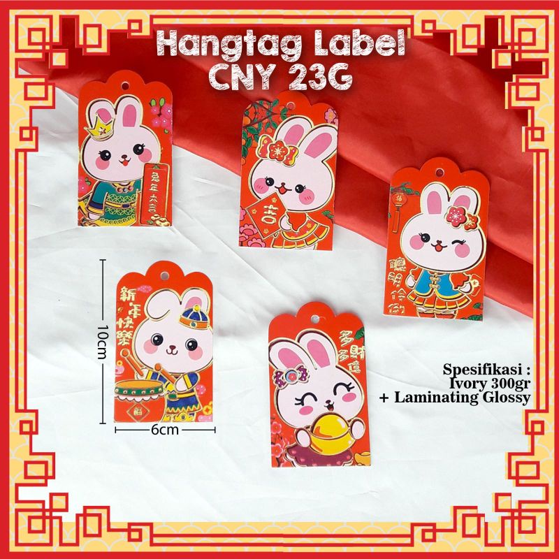 

Hangtag Label Cny 23 G / Hangtag Edisi Imlek (1 Bal 500 Pcs)