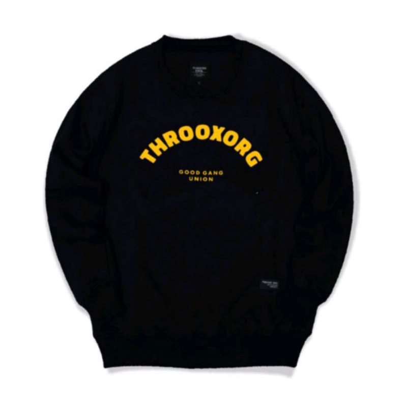 Throox Hoodie Pullover Gang union White Black