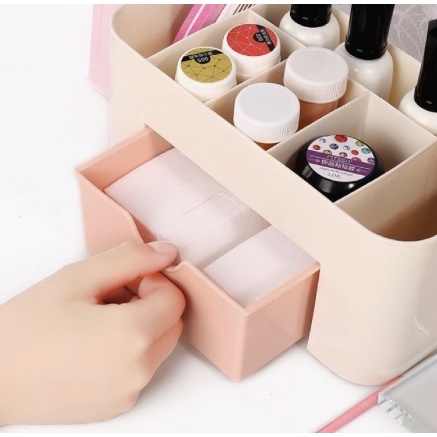 Kotak Kosmetik / Storage Box Makeup Brush / Kotak Perhiasan / Rak Kosmetik Serbaguna