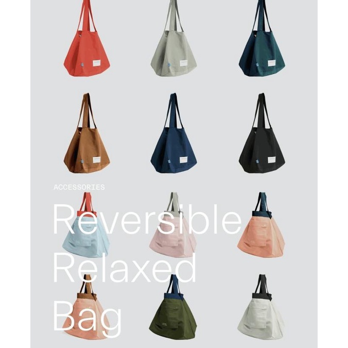 BEYOND THE VINES BTV Reversible Relaxed Bag/Tas tote bag unisex nilon