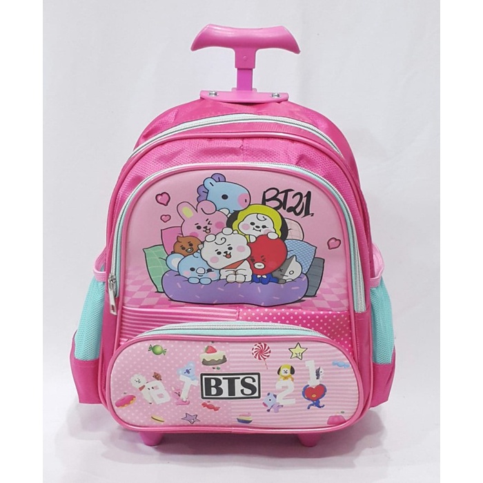 Tas Koper Joyelsy-Tas Troly Anak Sekolah Tk/Sd Nj42 Bts 21 Set