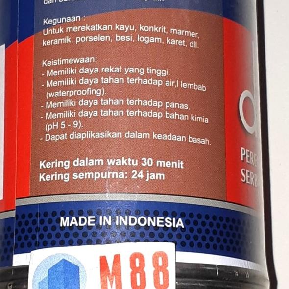 

Lem Epoxy DempX A + B = 500 gram Perekat Extreme DEMP-X DEMP X - Putih