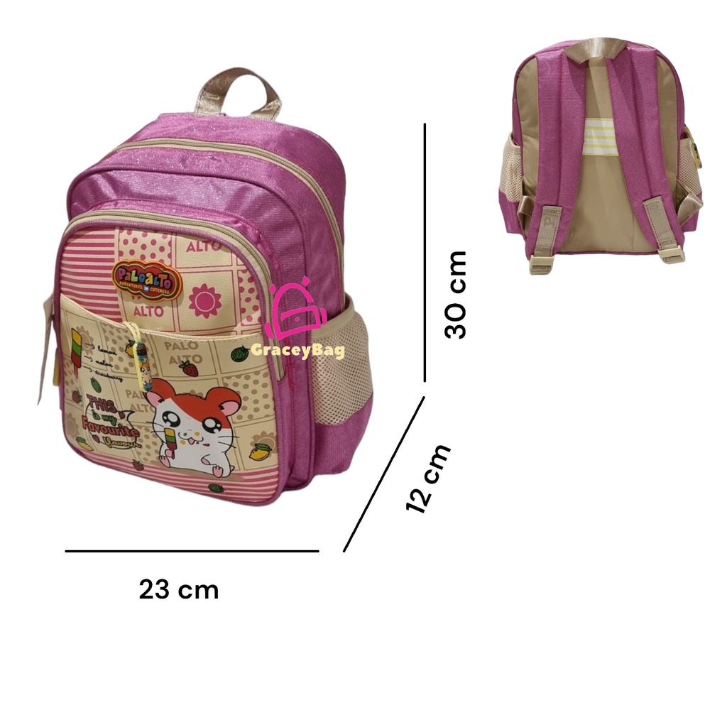 GB-40064P Tas Ransel Perempuan Anak TK / PAUD