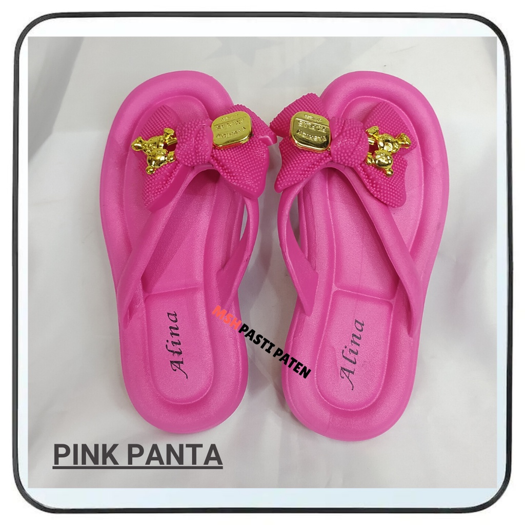 Sandal Tebal Dan Empuk Wanita Dewasa Sandal impor Wanita Merk Alina