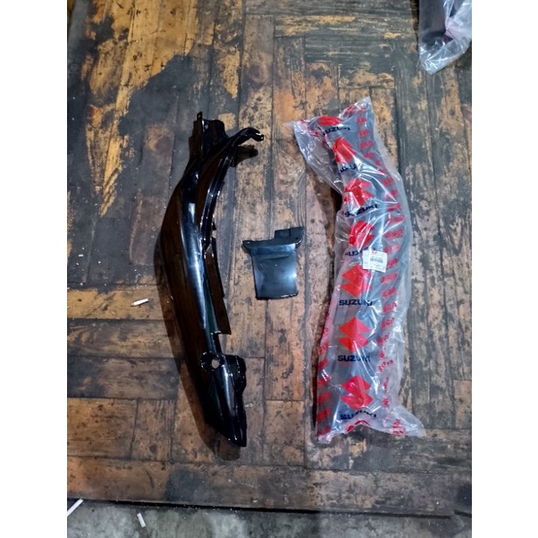 cover body belakang satria lumba blank original sgp