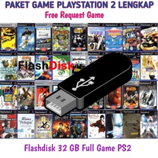 Paket Game PS2 Lengkap 32 GB Free Request - Full Game PS2 Tinggal Colok Siap Pakai