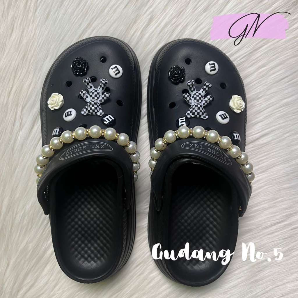 GN-8196 Sandal Baim Wanita Impor Sandal Fuji Bahan EVA Rubber Anti Slip