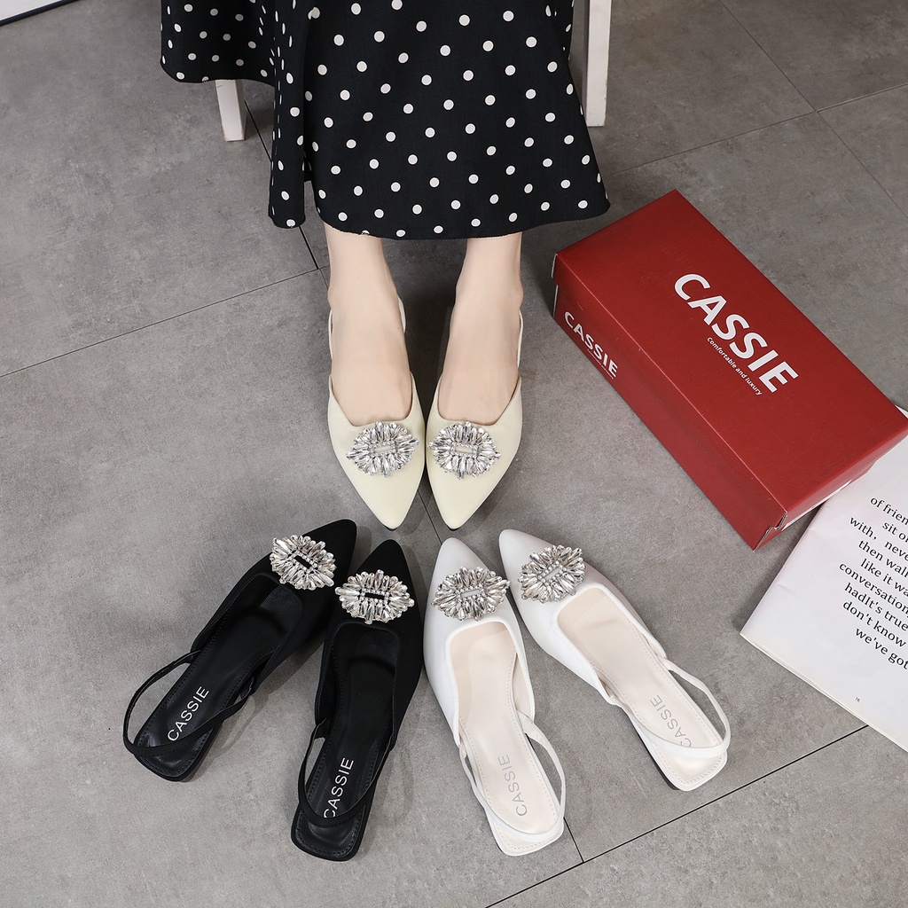 Ssy - CASSIE sepatu flat shoes wanita flatshoes wanita ( FZ02 ) flat shoes wanitasepatu kerja