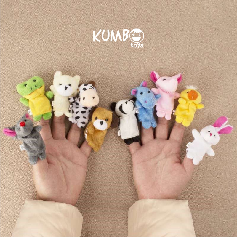 Mainan Anak Boneka Jari Tangan Animal Finger Puppet