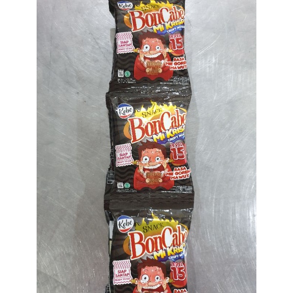 

MIE KRISPI BONCABE 15gram ISI 10