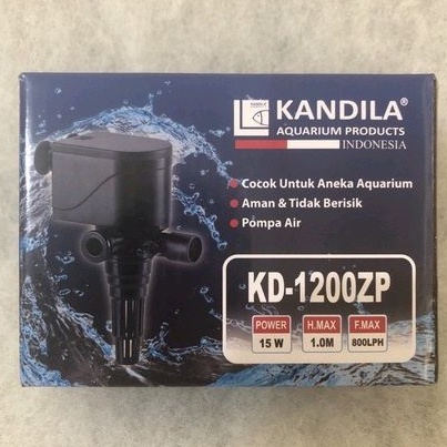 MESIN FILTER AKUARIUM TIDAK BERISIK KANDILA KD-1200 ZP WATER PUMP POMPA AIR CELUP FILTER AQUARIUM HIDROPONIK