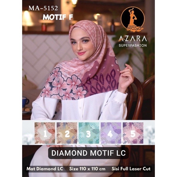 (PART 2) SEGIEMPAT MOTIF DIAMOND LC