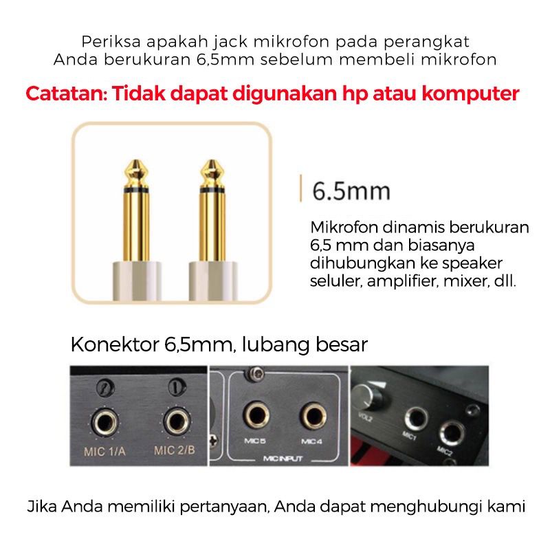 Microphone Kabel 5 METER / MIC DYNAMIC / Mic Kabel Karaoke Kabel Suara Jernih TYPE F-368/MIC KABEL MODER TERBARU FLECO
