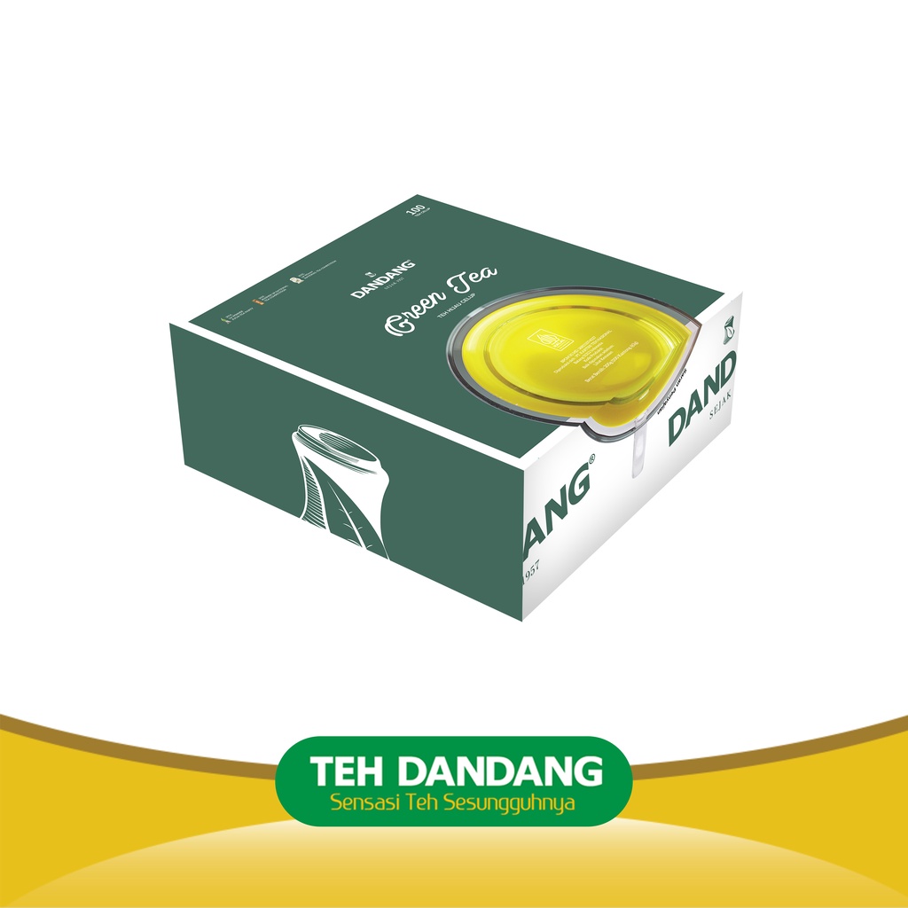 

Teh Dandang Green Tea Amplop isi 100 tea bag