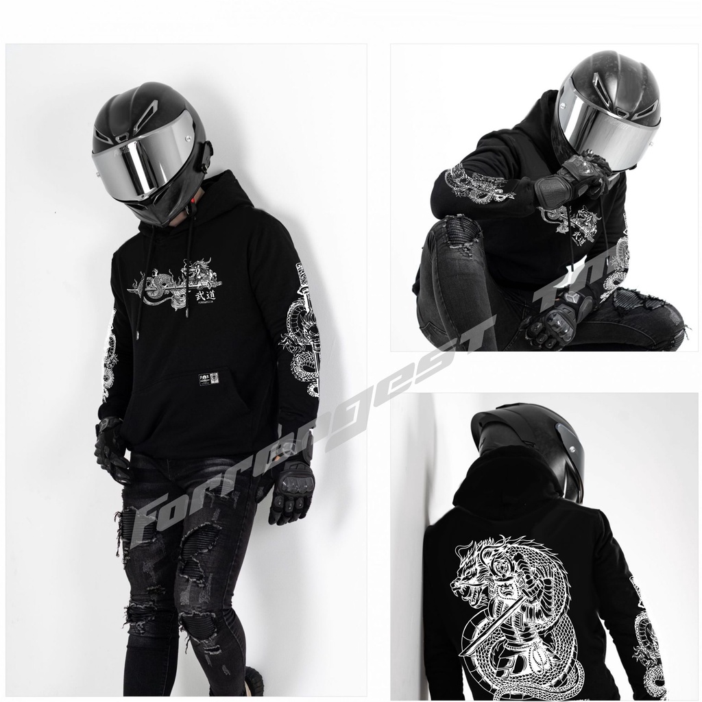 Jaket Hoodie Forrengest street Samurai Sweater Prostreet Termurah